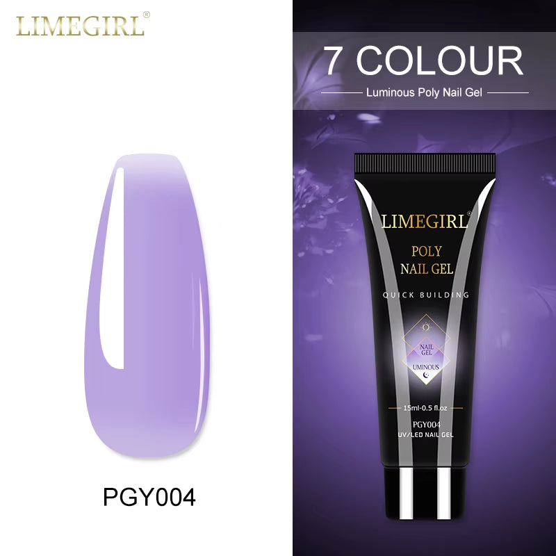 15Ml Polygel nail  Building Nail Gel . Plenty of colors and also base coat available