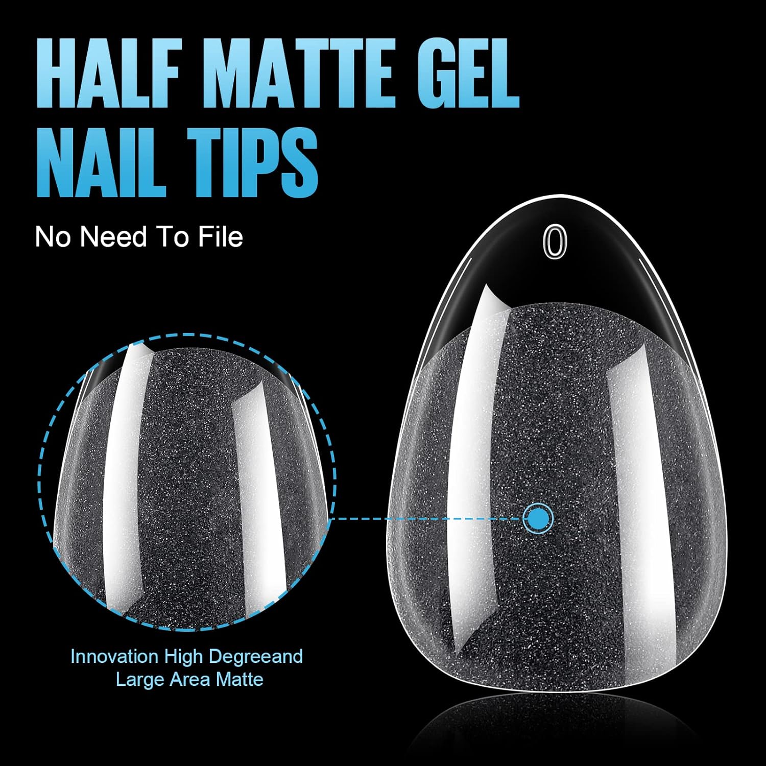 TOMICCA Gel Nail Glue for Nail Tips  plus 4 different packs for nail tips - 15ml Super Strong Nail Glue Compatible with Acrylic Nails,Soft Gel Nail Tips and Press On Nails, UV/LED Curing,