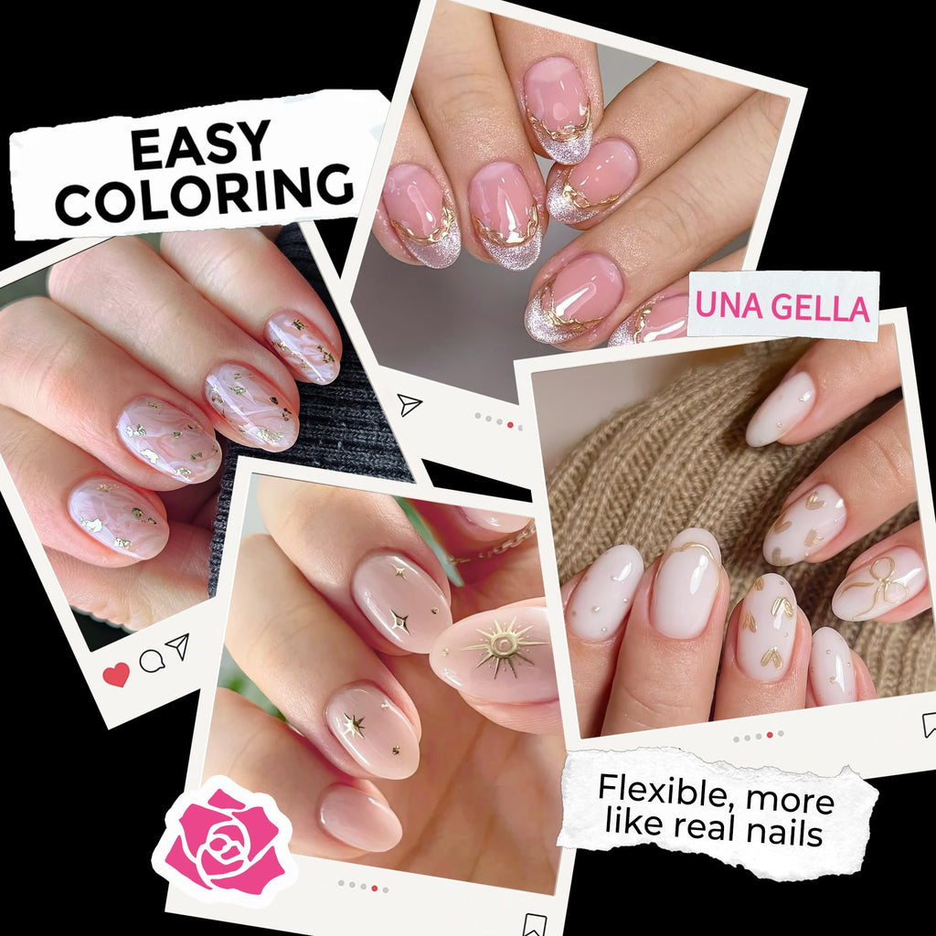 2 different options for glue , plus differnet shapes and sizes for nail tips! choose your pack !