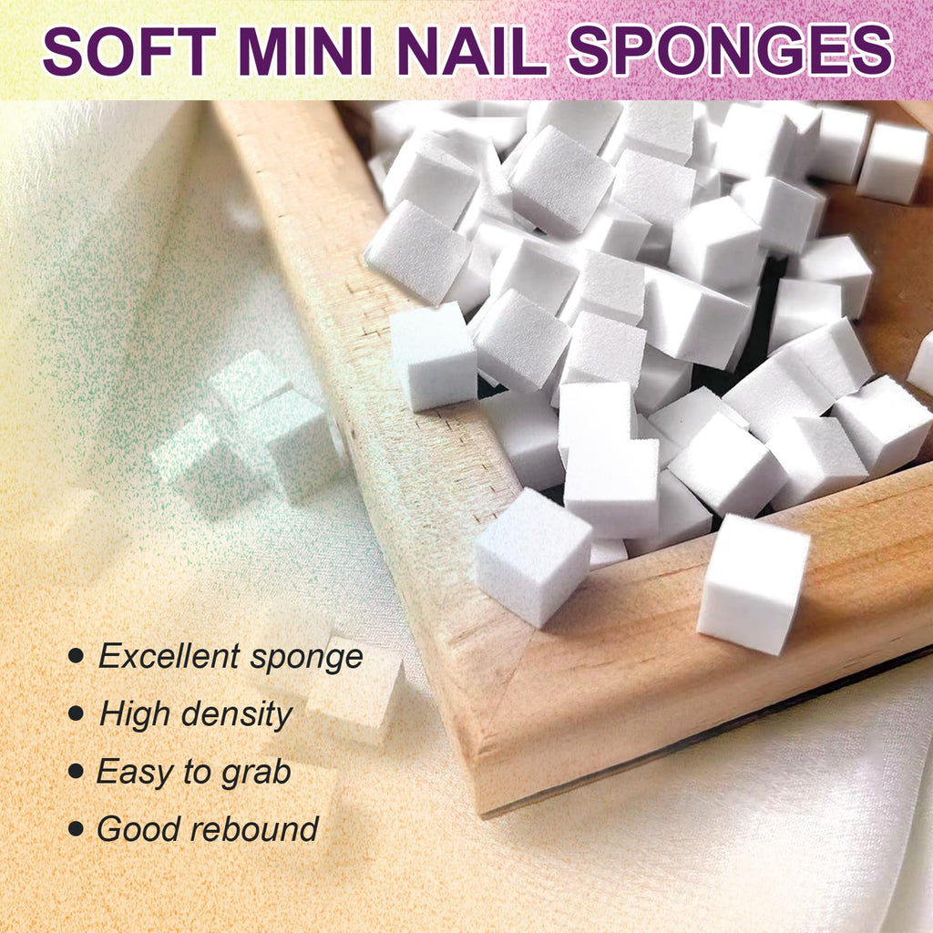 Gradient Painting Gel,(plenty of diff combinations!) 9 Colors Ombre Gel Nail Polish with 100Pcs Nail Sponges &Tweezers, Sponging Gel Nail Polish for Ombre Nails