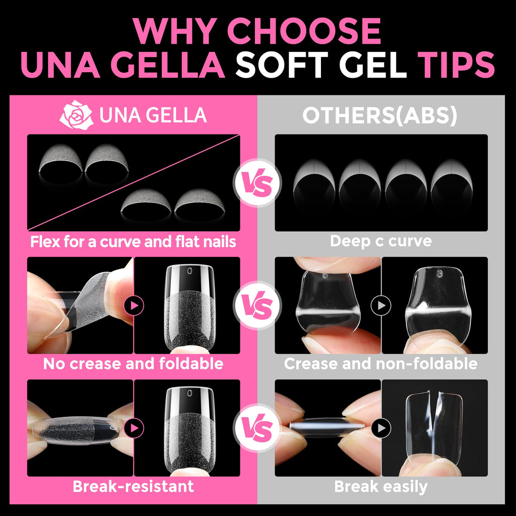 2 different options for glue , plus differnet shapes and sizes for nail tips! choose your pack !