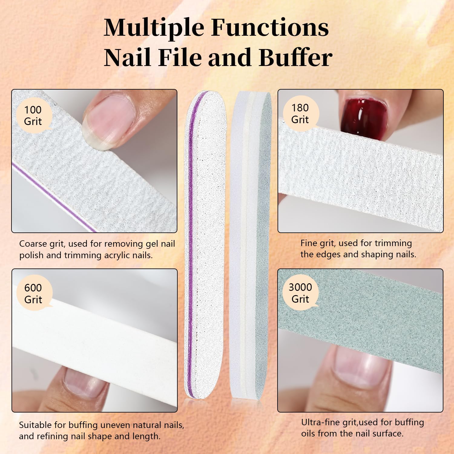 JODSONE Gel Nail Polish Remover Kit - Set with 15ml Gel Nail Polish Remover, Cuticle Oil and Latex Tape, and Complete Remover Manicure Tool Set, No Soaking