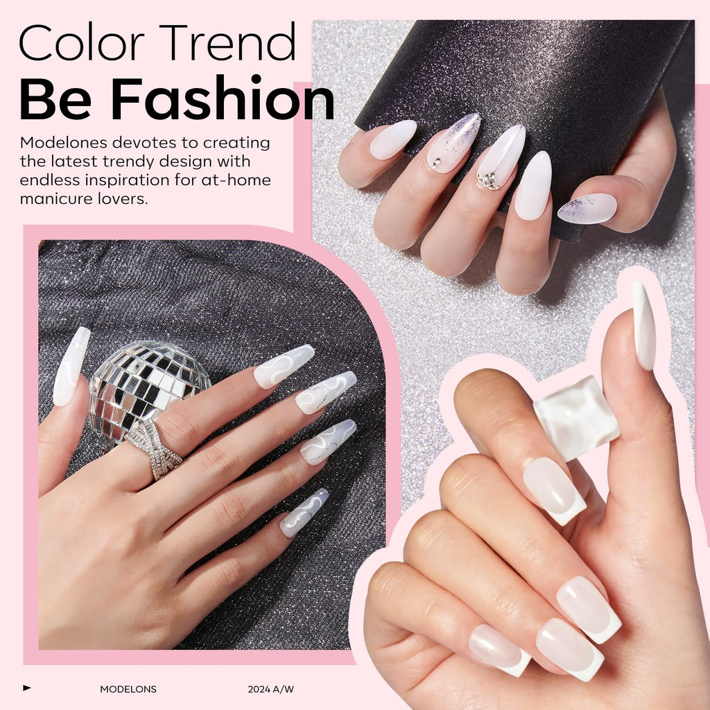 Modelones Magnetic Cat-Eye Gel Nail Polish, 11 Color Options