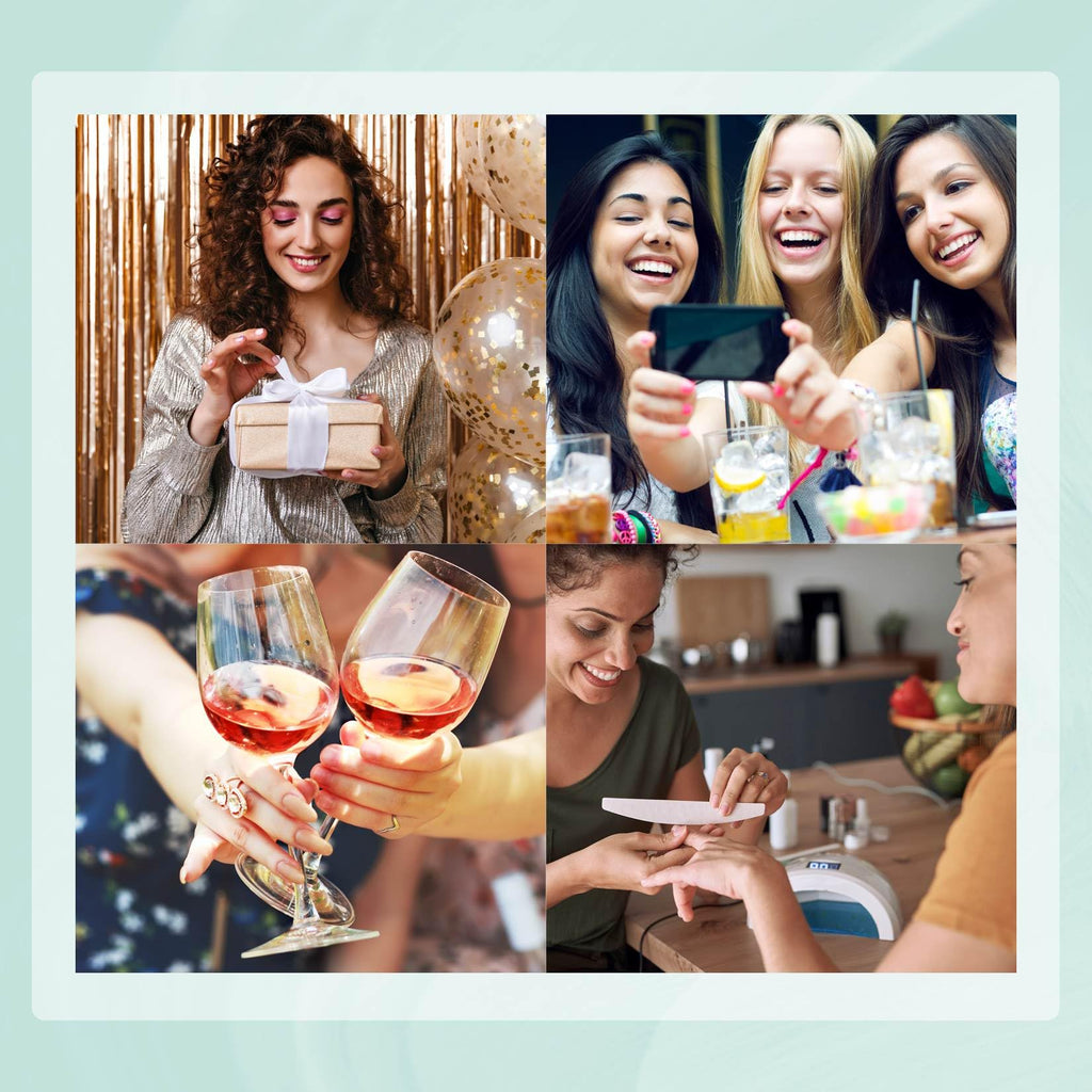 7 different packs . Phoenixy Poly Nail Gel Kit 6 Colors Pink Nude with Sliver Gold Glitter Poly Extension Gel 15 ml