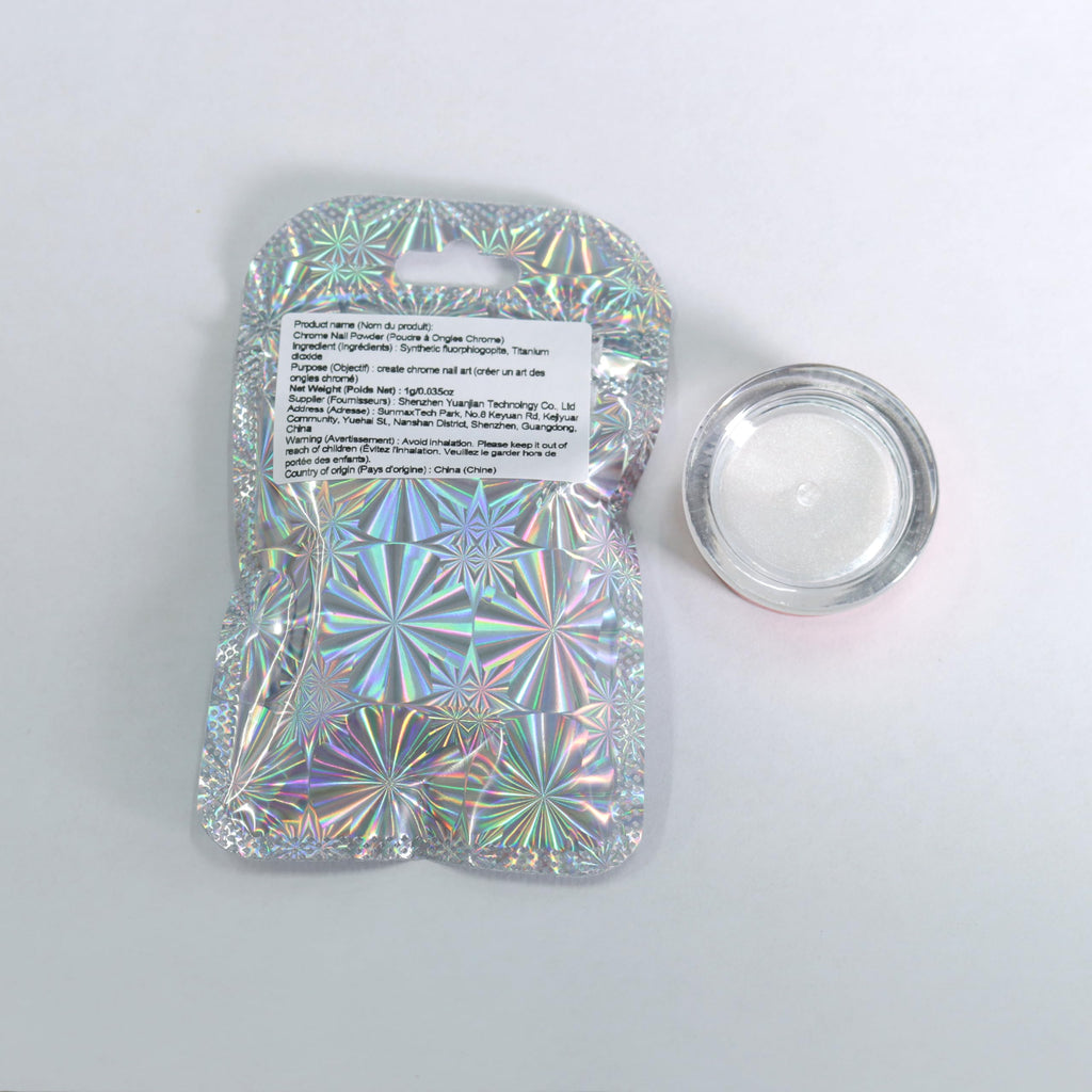 Laza Mermaid Pearl Chrome powder , 3 different options