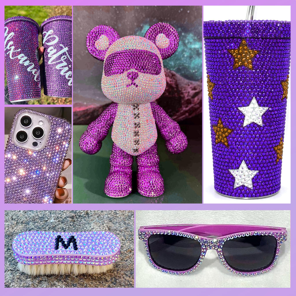 22000 Pcs Flatback Pearls and Rhinestones Bedazzling Kit, Mixed Size Half Pearls Gemsn  ( 8 different colors )