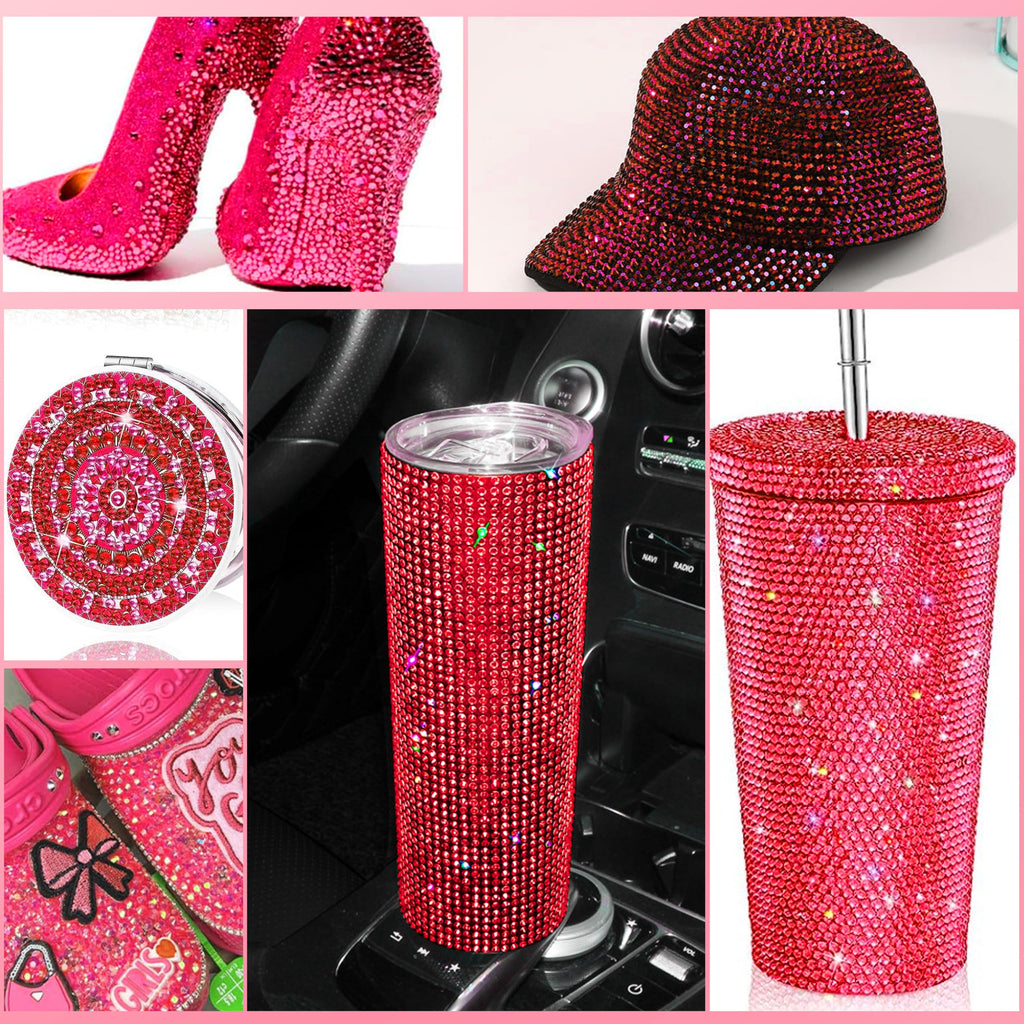 22000 Pcs Flatback Pearls and Rhinestones Bedazzling Kit, Mixed Size Half Pearls Gemsn  ( 8 different colors )