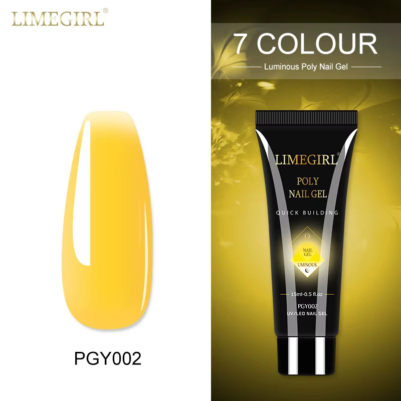 15Ml Polygel nail  Building Nail Gel . Plenty of colors and also base coat available