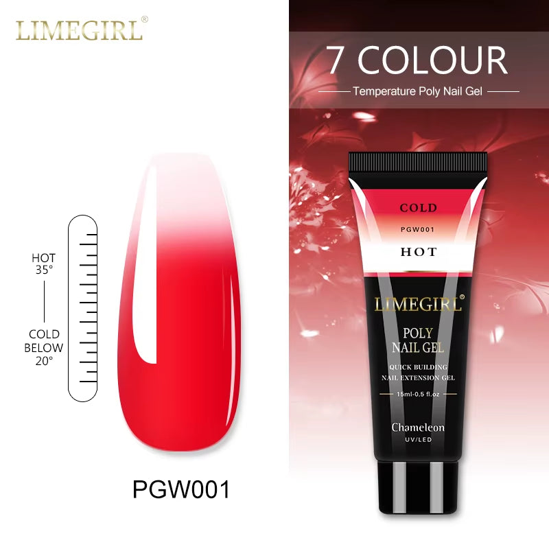 15Ml Polygel nail  Building Nail Gel . Plenty of colors and also base coat available