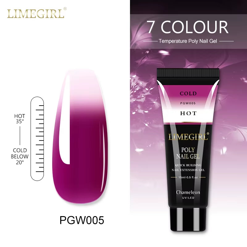 15Ml Polygel nail  Building Nail Gel . Plenty of colors and also base coat available