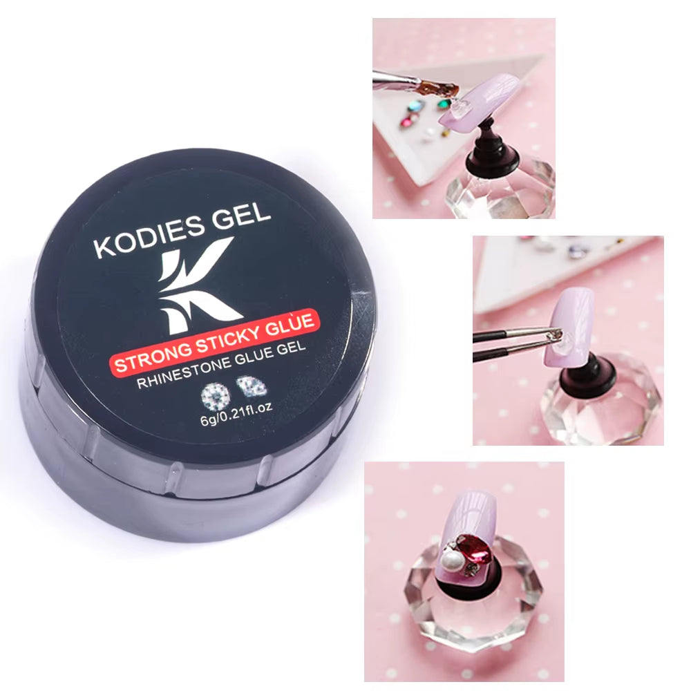 Super Strong Nail Glue Rhinestones Adhyesive .Jewelry and  Nail Art Decorations