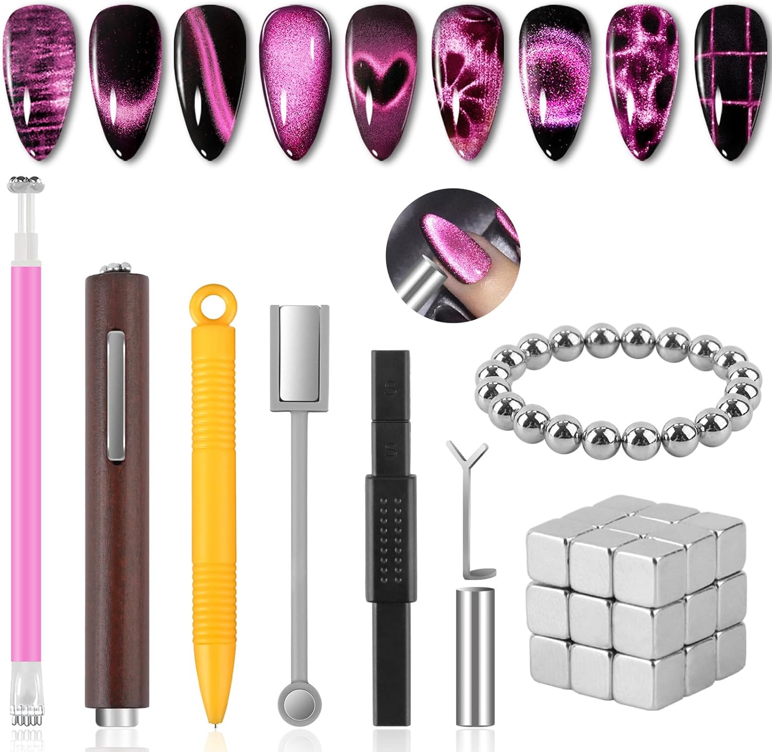 Cat Eye Magnet Stick - 9D Magnetic Tool for magnetic gel polish